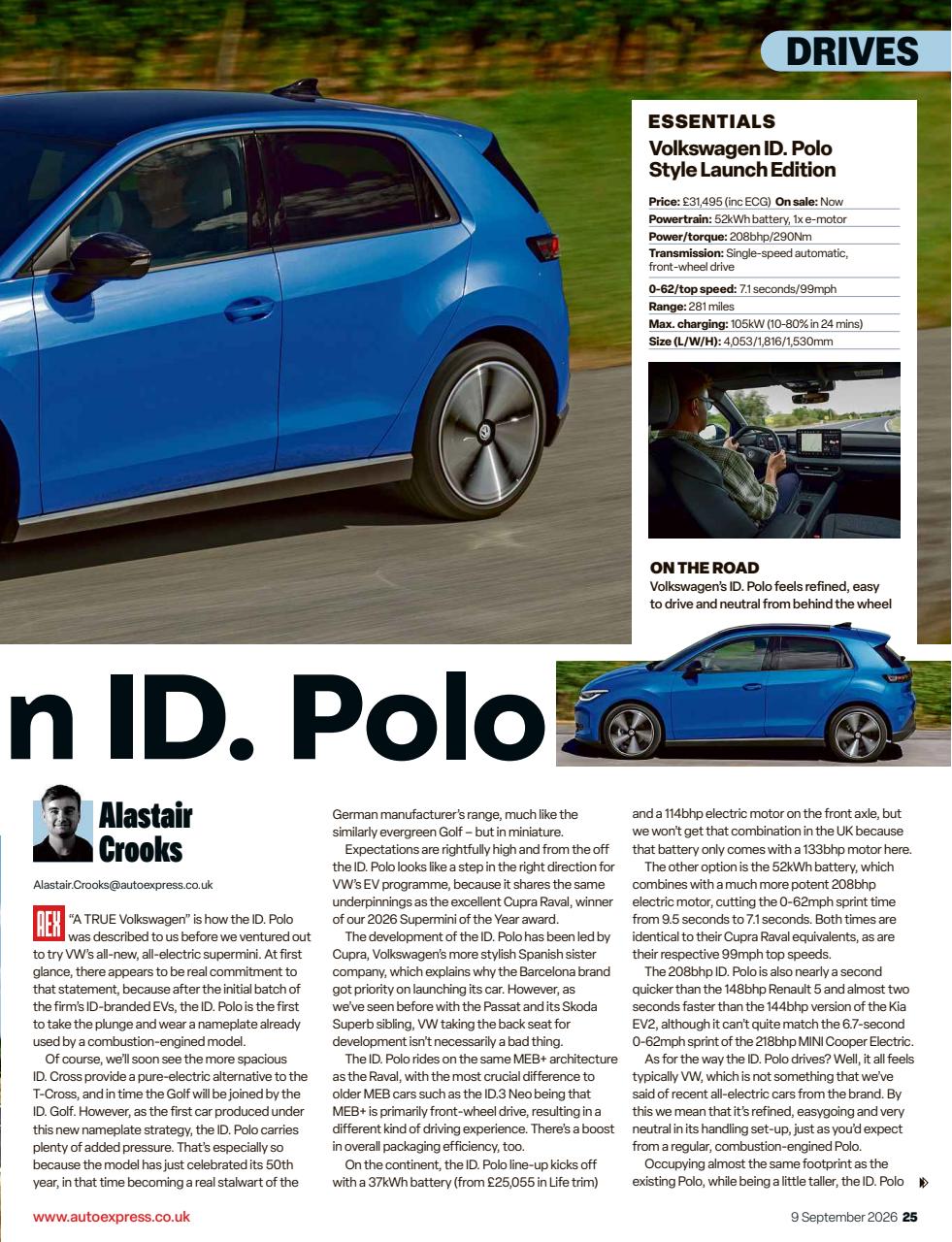 Auto Express Preview Pages