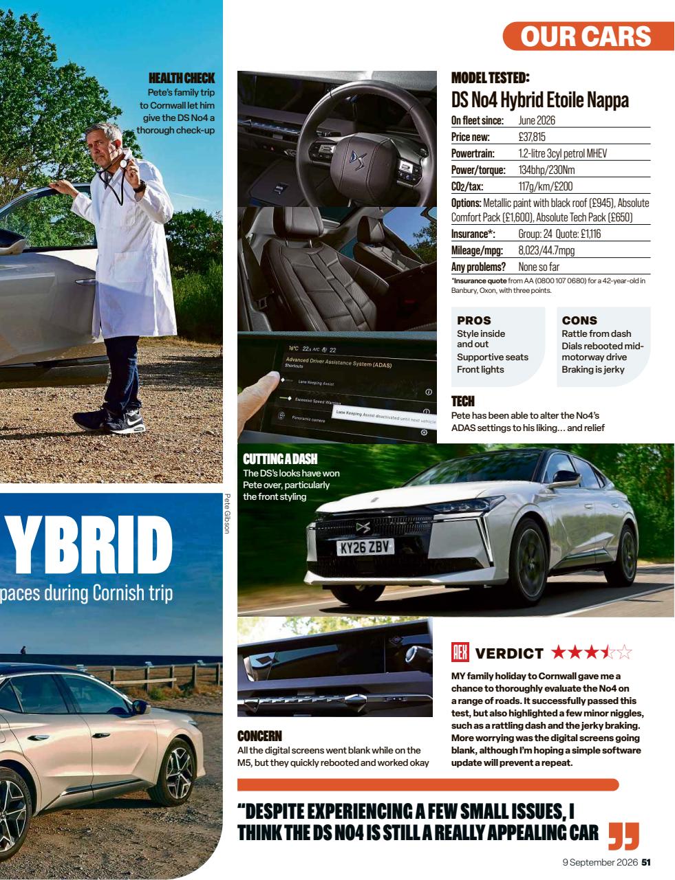 Auto Express Preview Pages