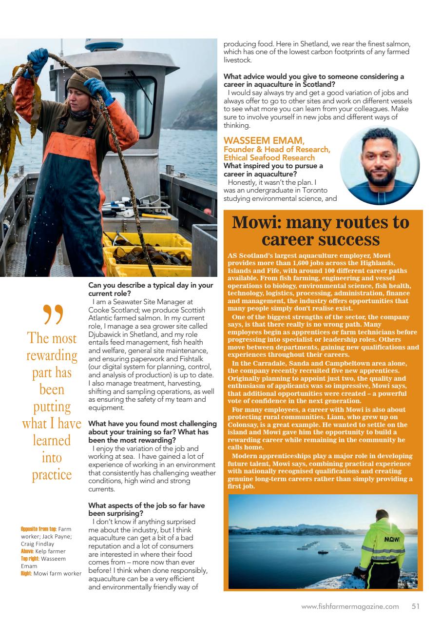 Fish Farmer Magazine Preview Pages