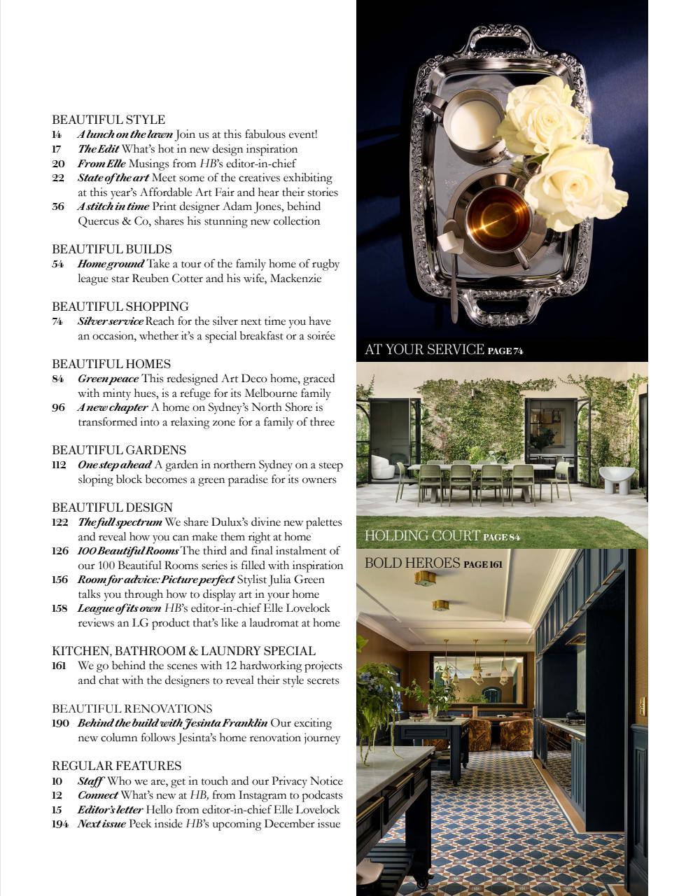Home Beautiful Preview Pages