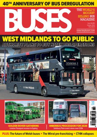 Buses Magazine issue October 2026