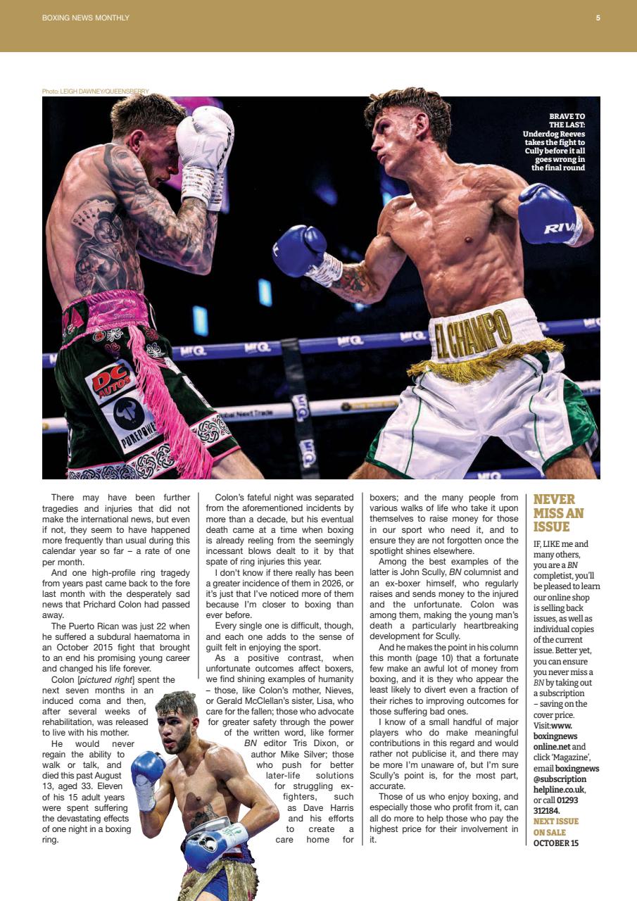 Boxing News Preview Pages