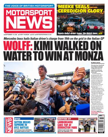 Motorsport News issue 10th September 2026