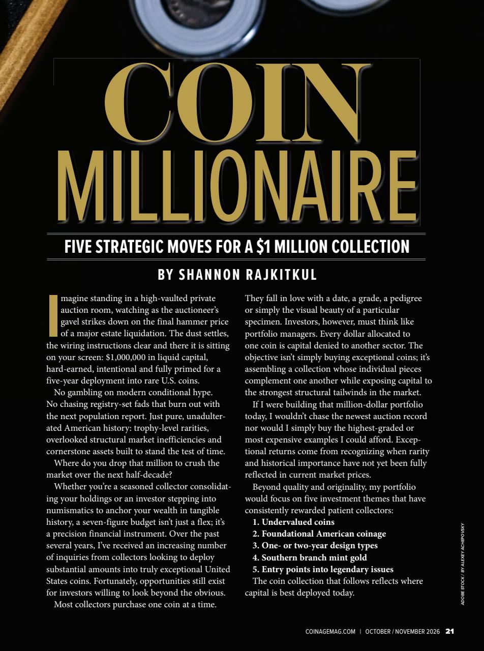 COINage Magazine Preview Pages