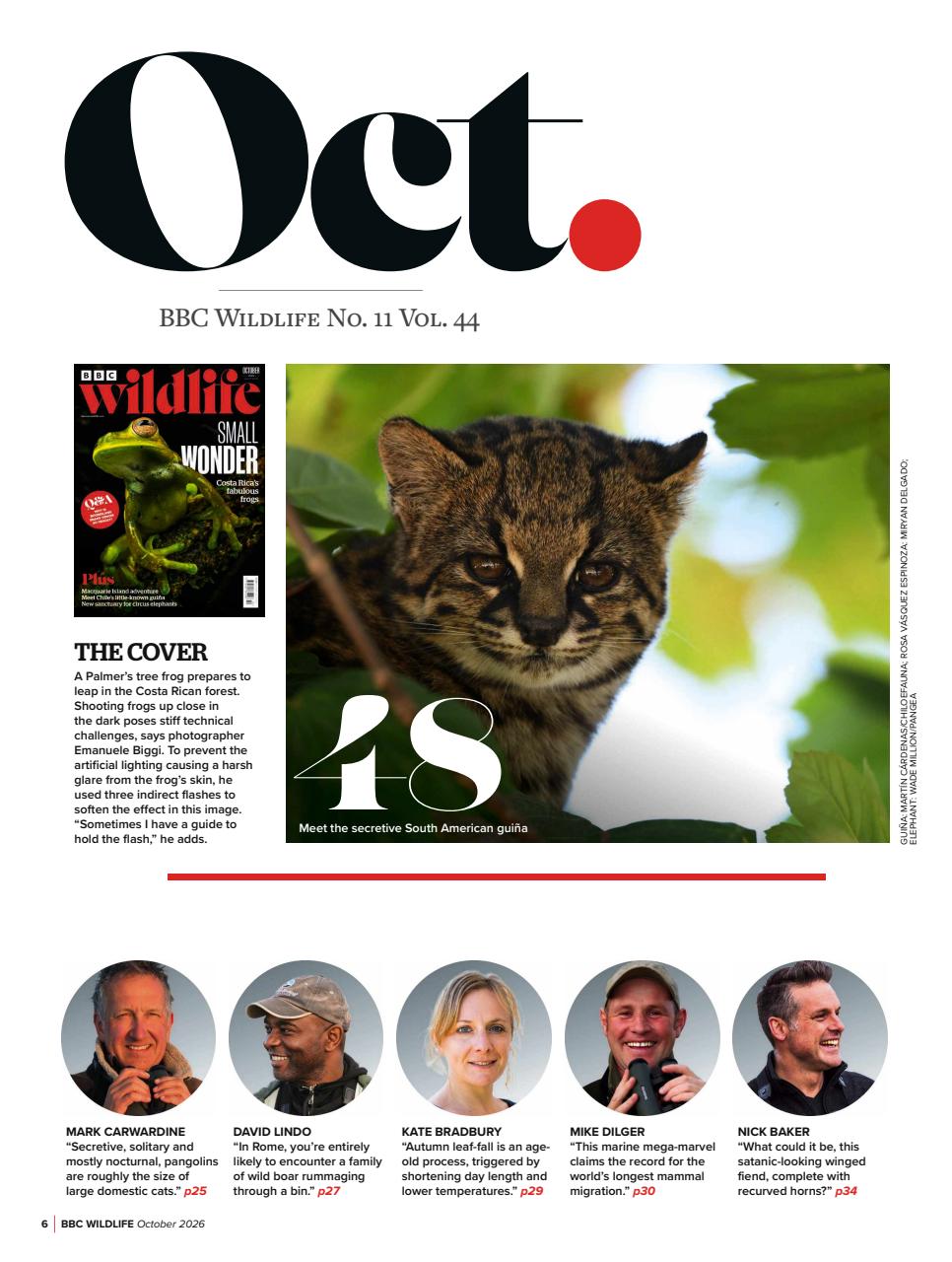 BBC Wildlife Magazine Preview Pages