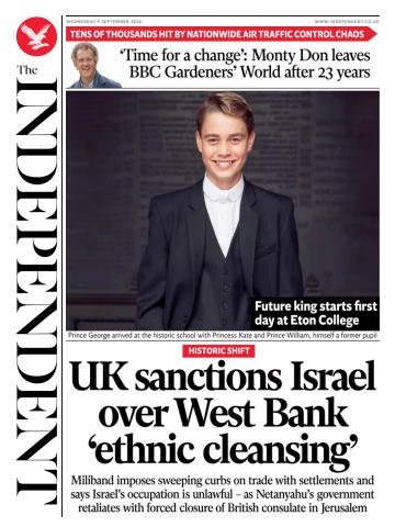 Wednesday, 09 September 2026 issue Wednesday, 09 September 2026
