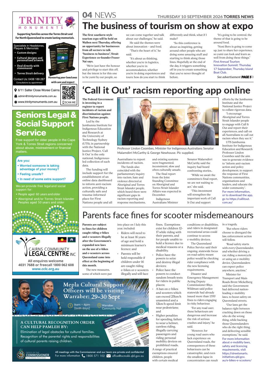 Torres News Preview Pages