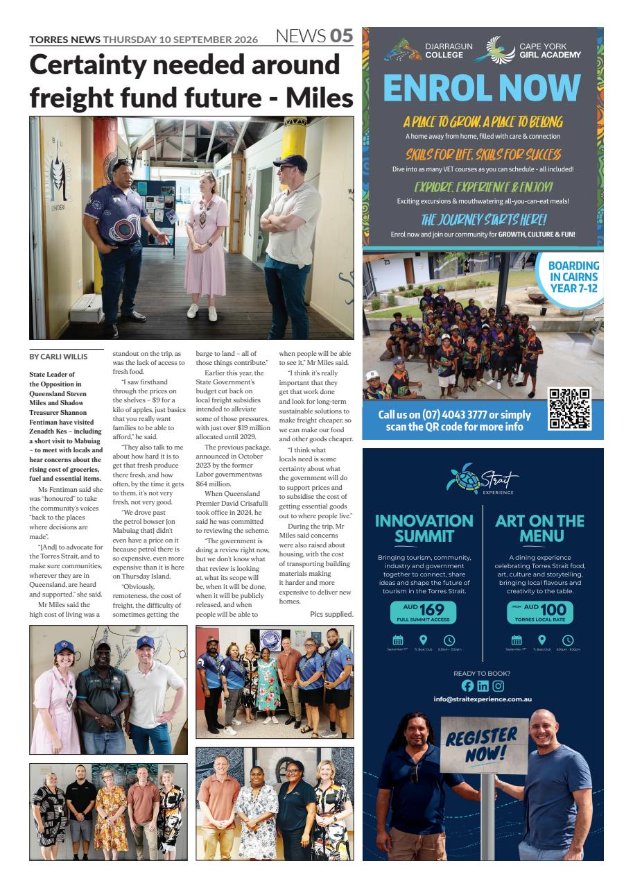 Torres News Preview Pages