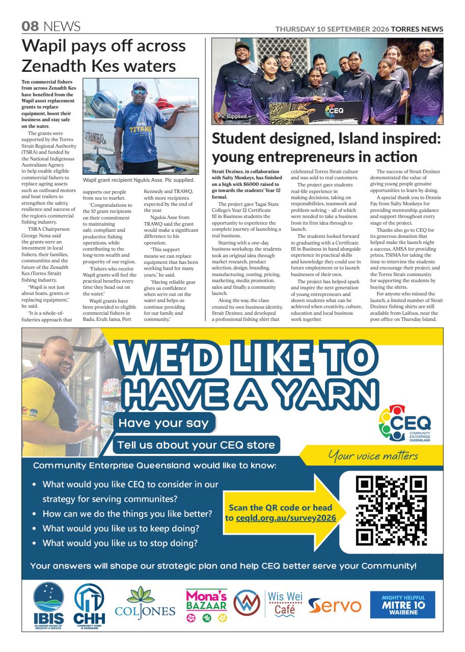 Torres News Preview Pages