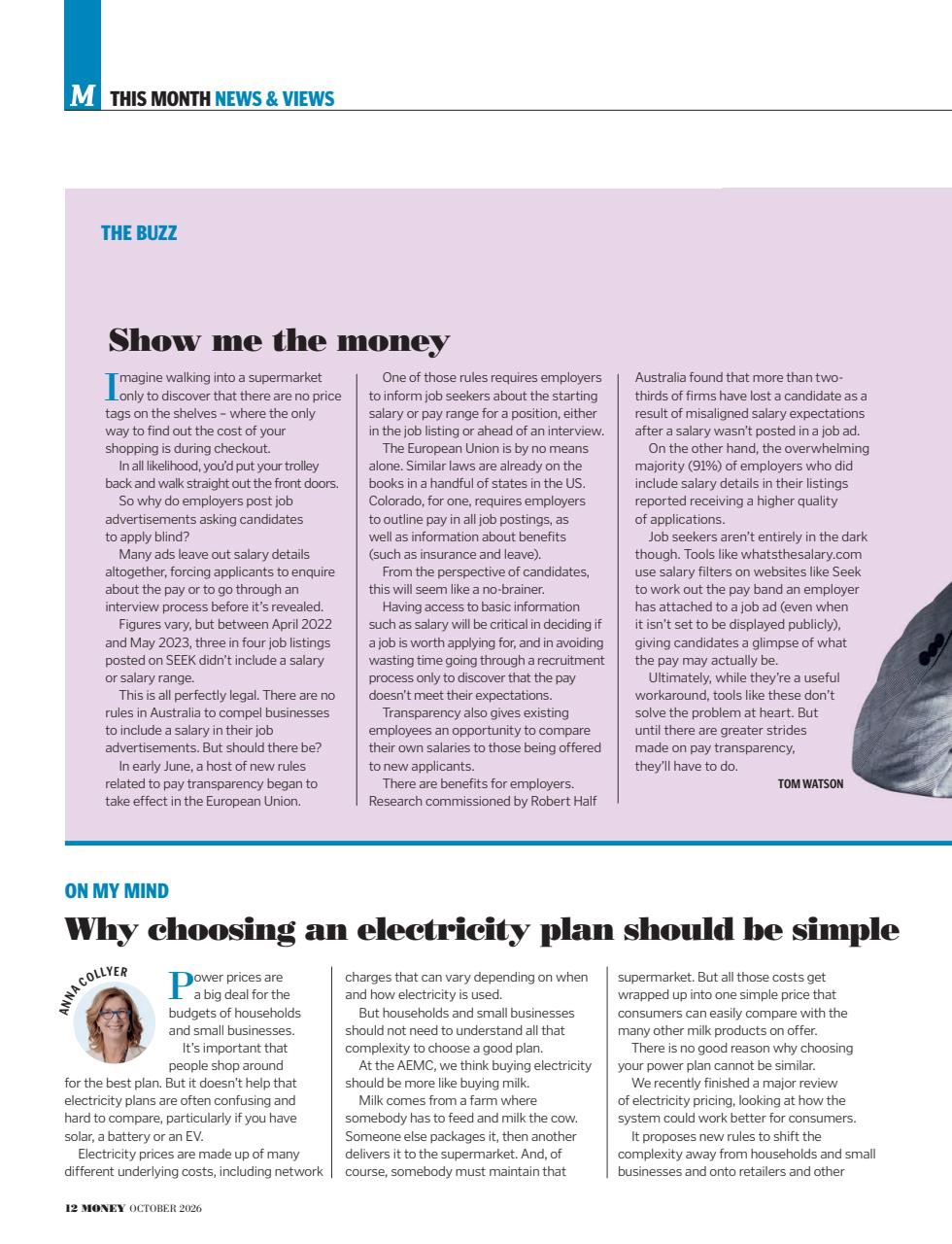 Money Magazine Preview Pages