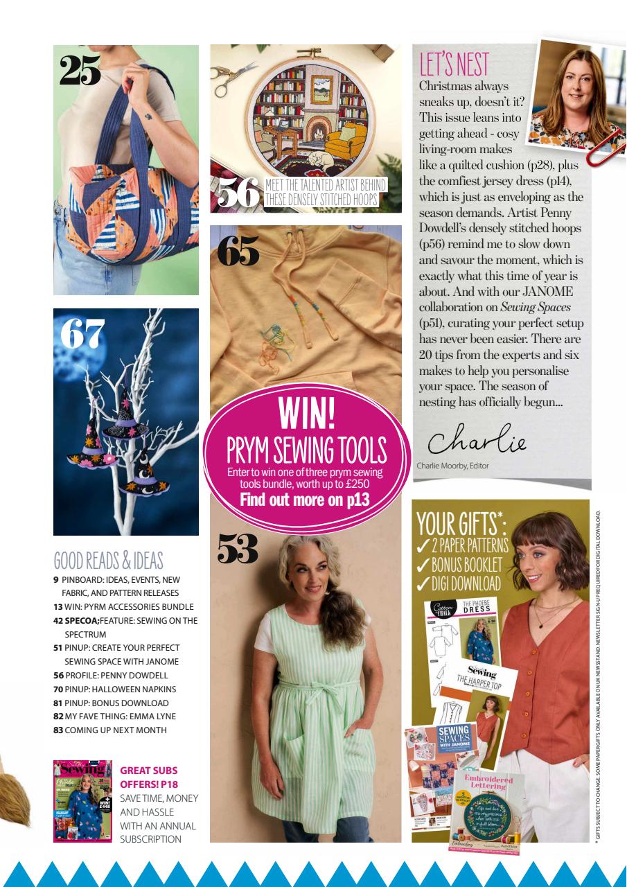 Simply Sewing Preview Pages