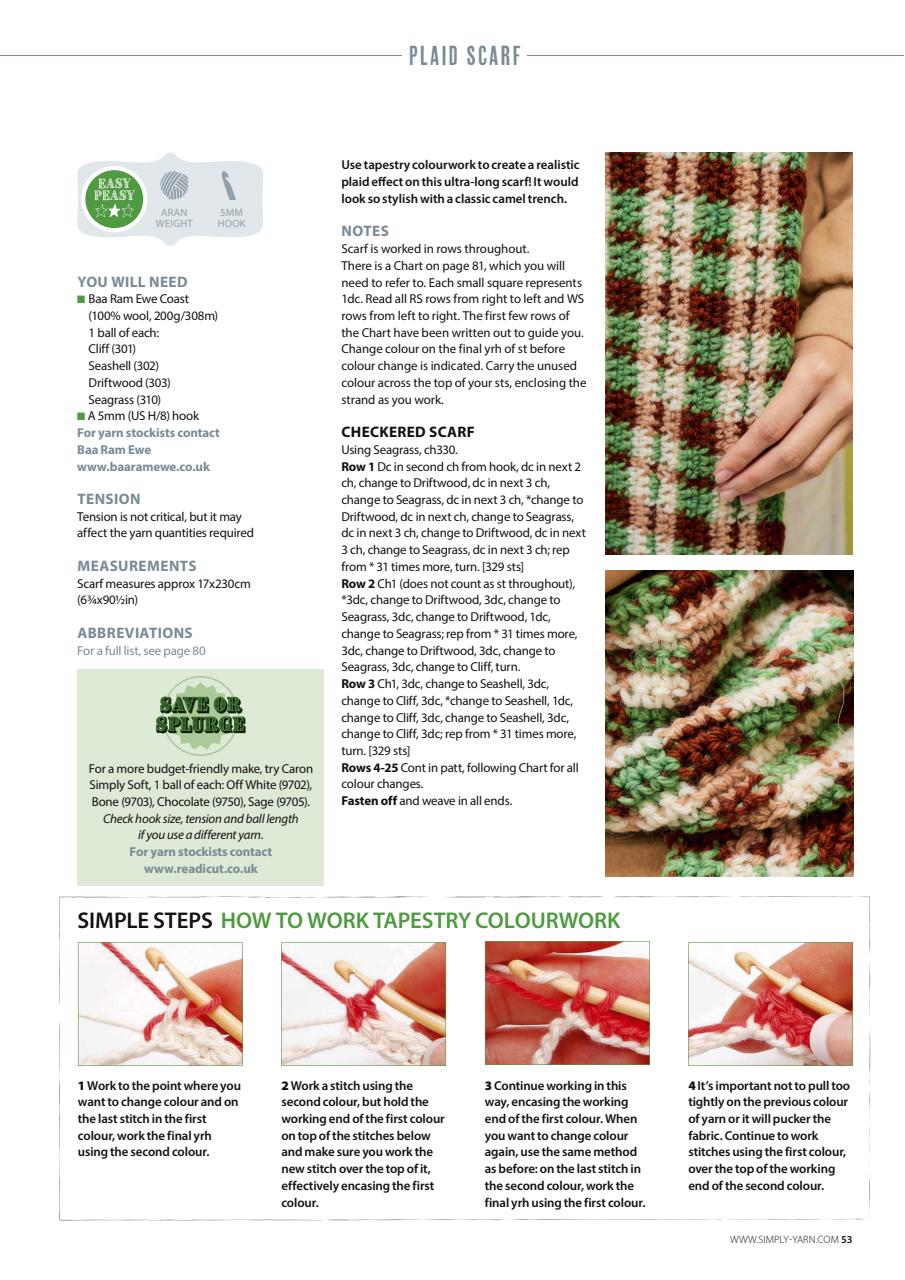 Simply Crochet Preview Pages