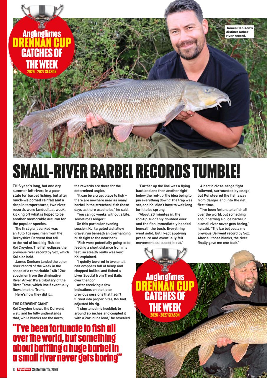 Angling Times Preview Pages