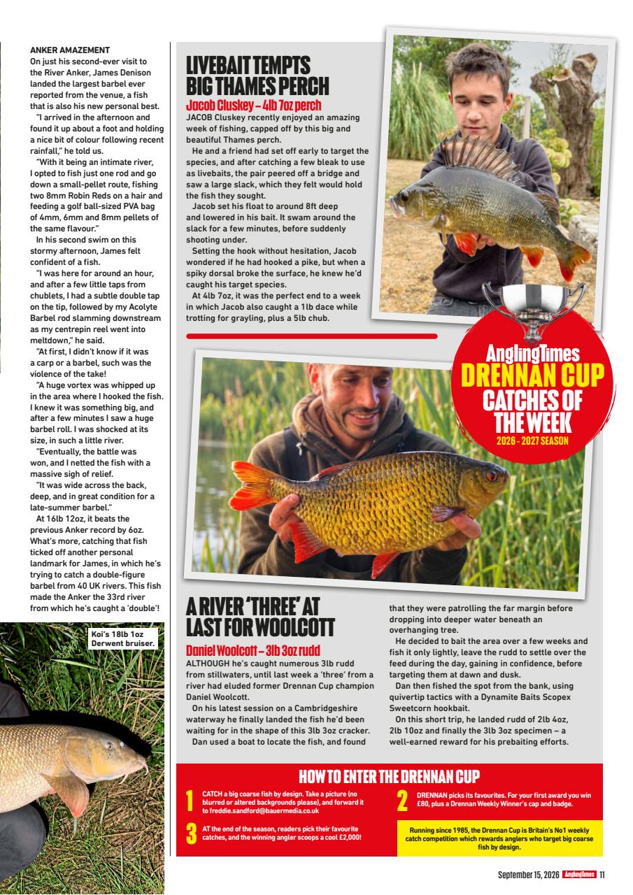 Angling Times Preview Pages