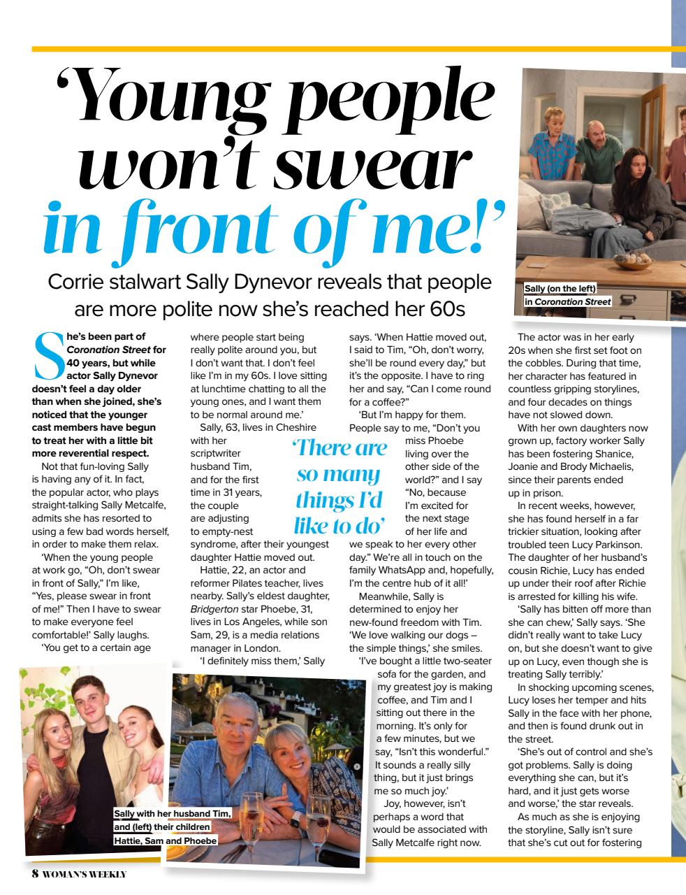 Woman's Weekly Preview Pages