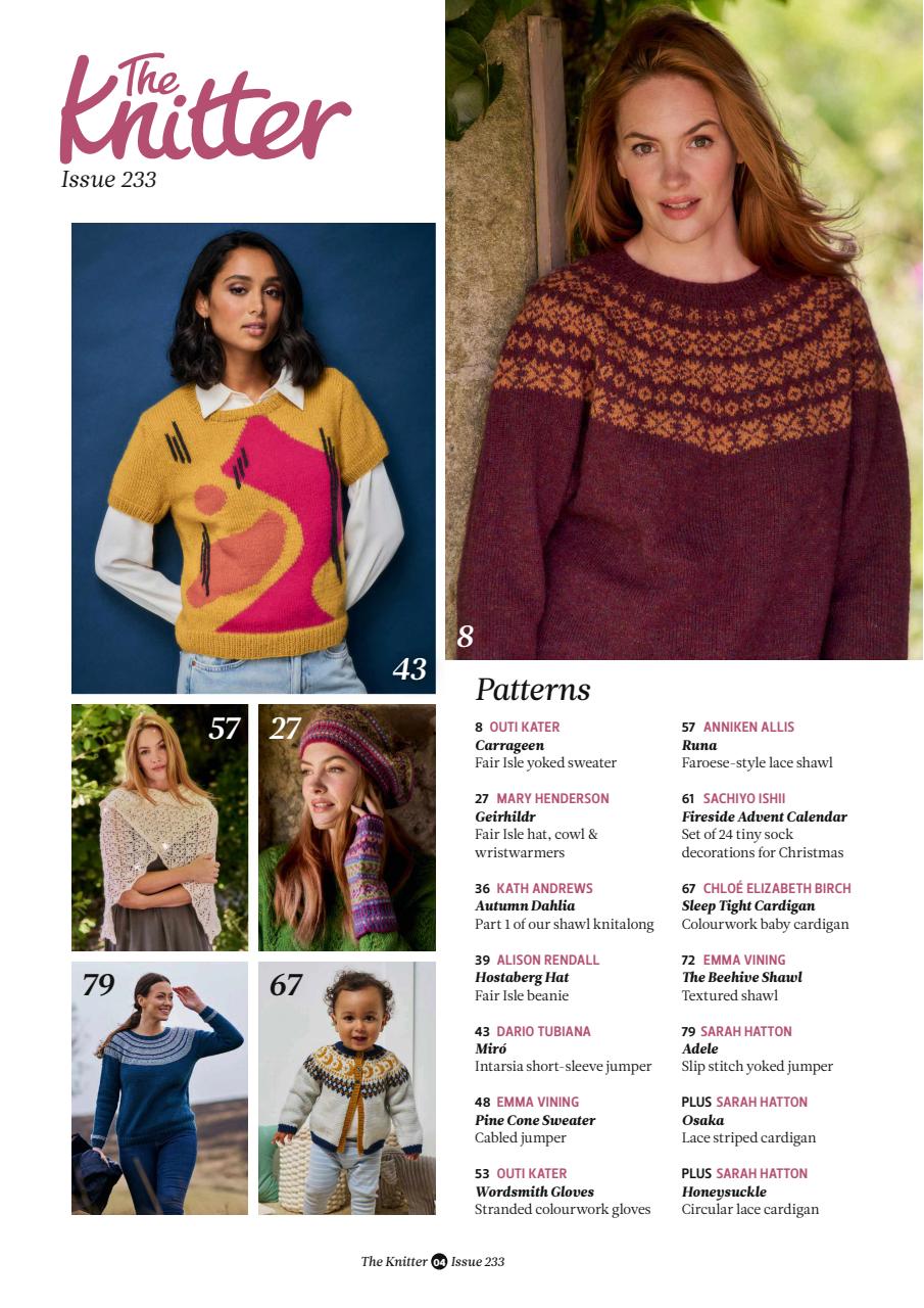 The Knitter Preview Pages
