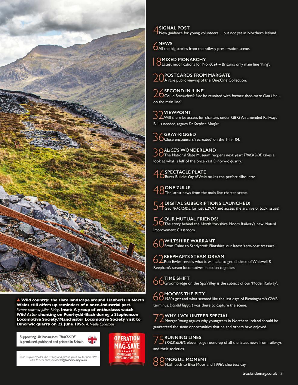 Trackside Preview Pages