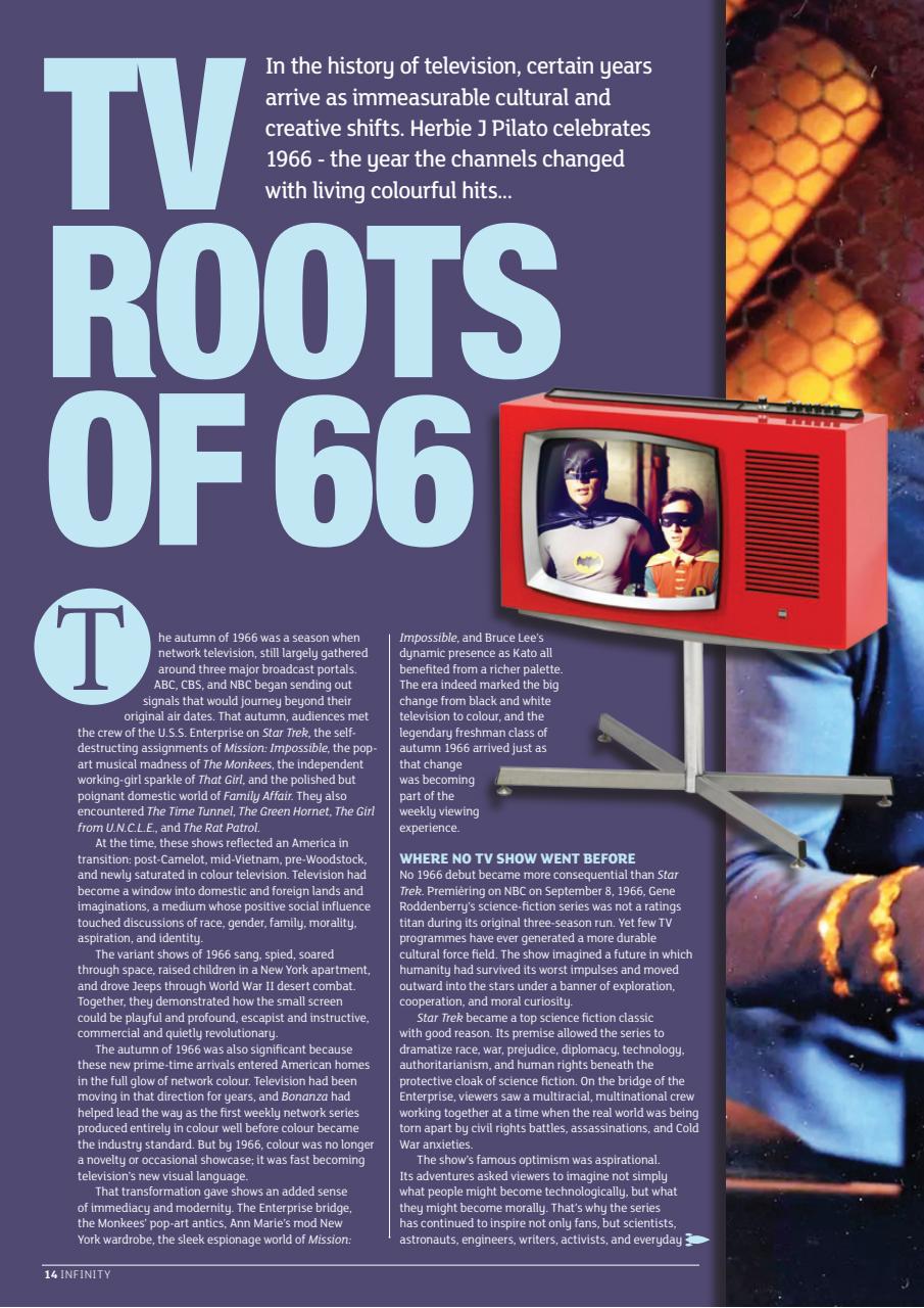 Infinity Magazine Preview Pages