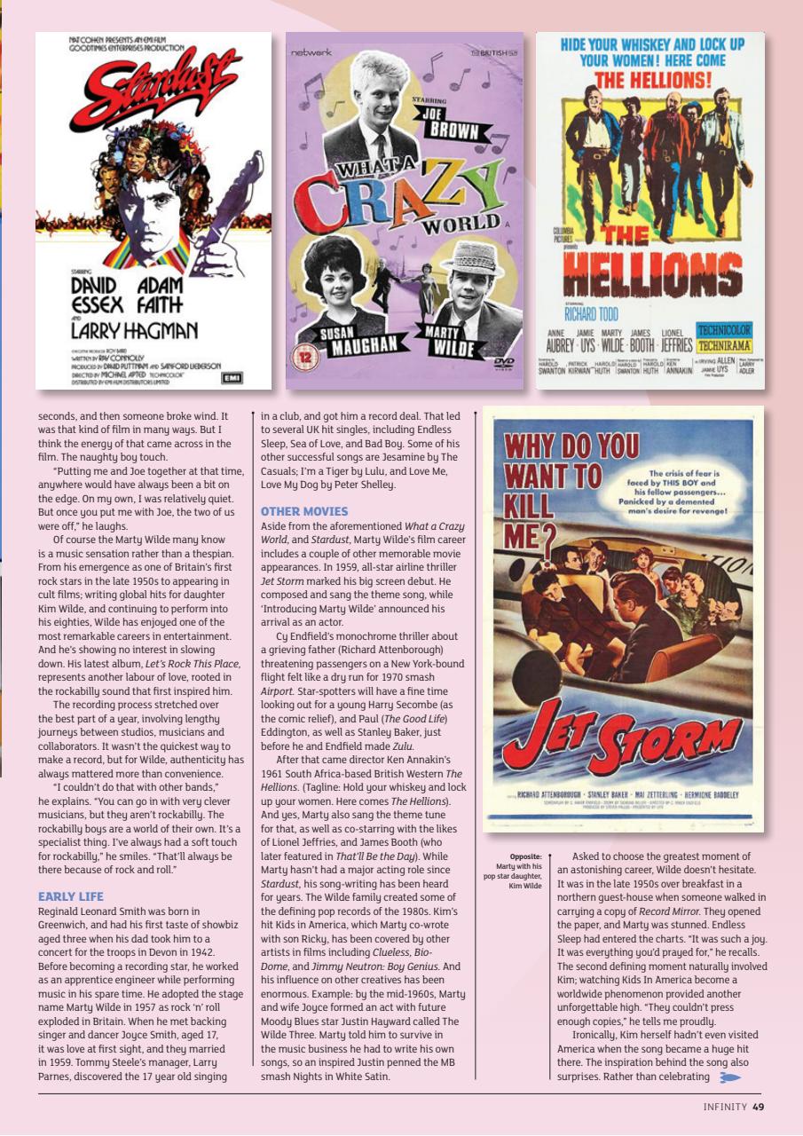 Infinity Magazine Preview Pages