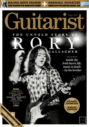 Guitarist issue October 2026