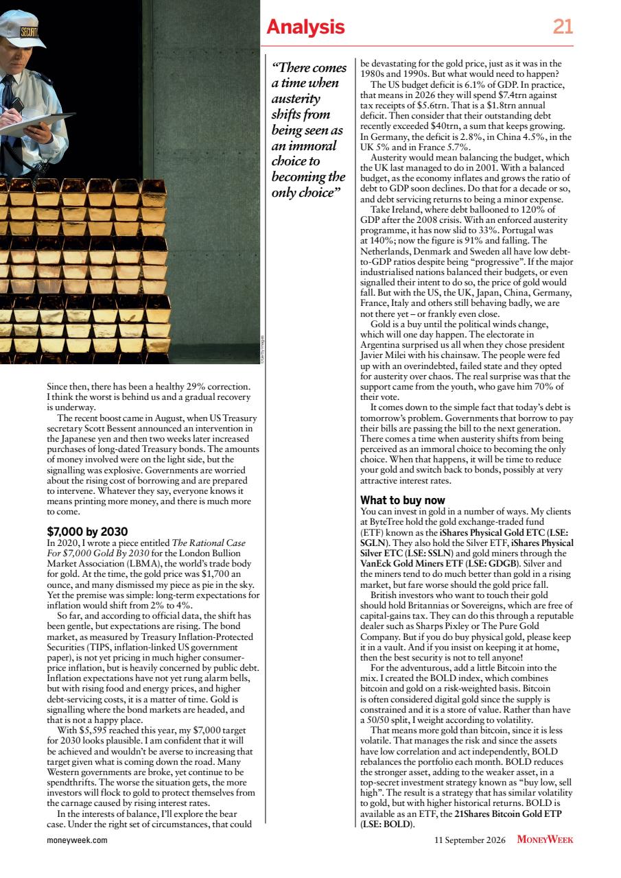 MoneyWeek Preview Pages