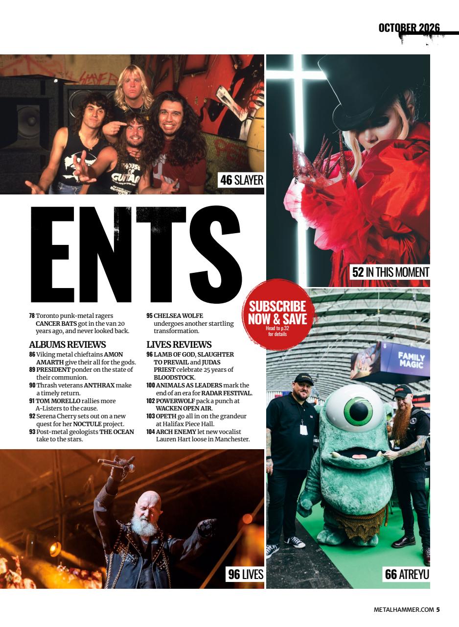 Metal Hammer Preview Pages