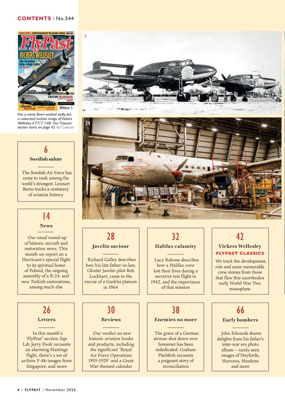FlyPast Preview Pages