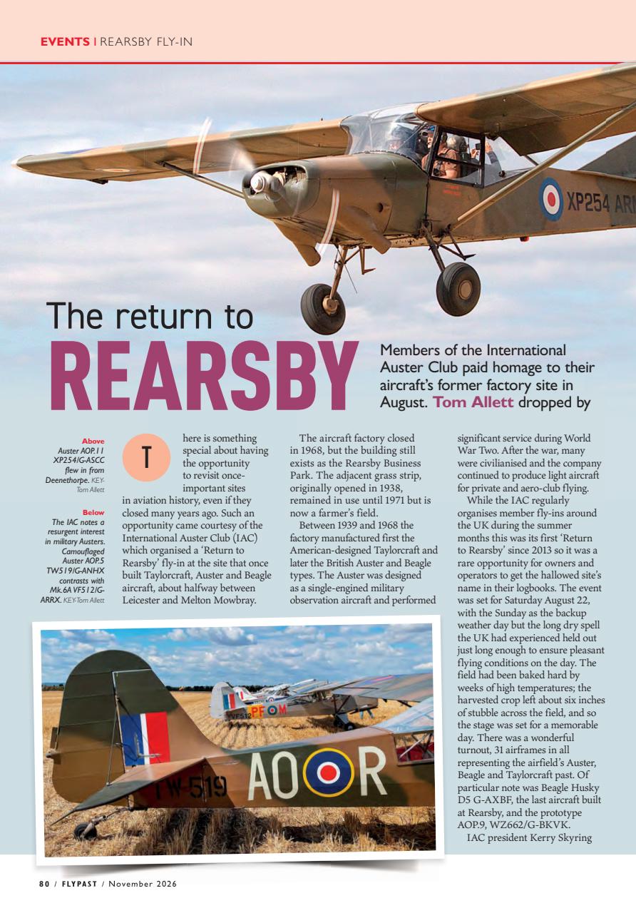 FlyPast Preview Pages