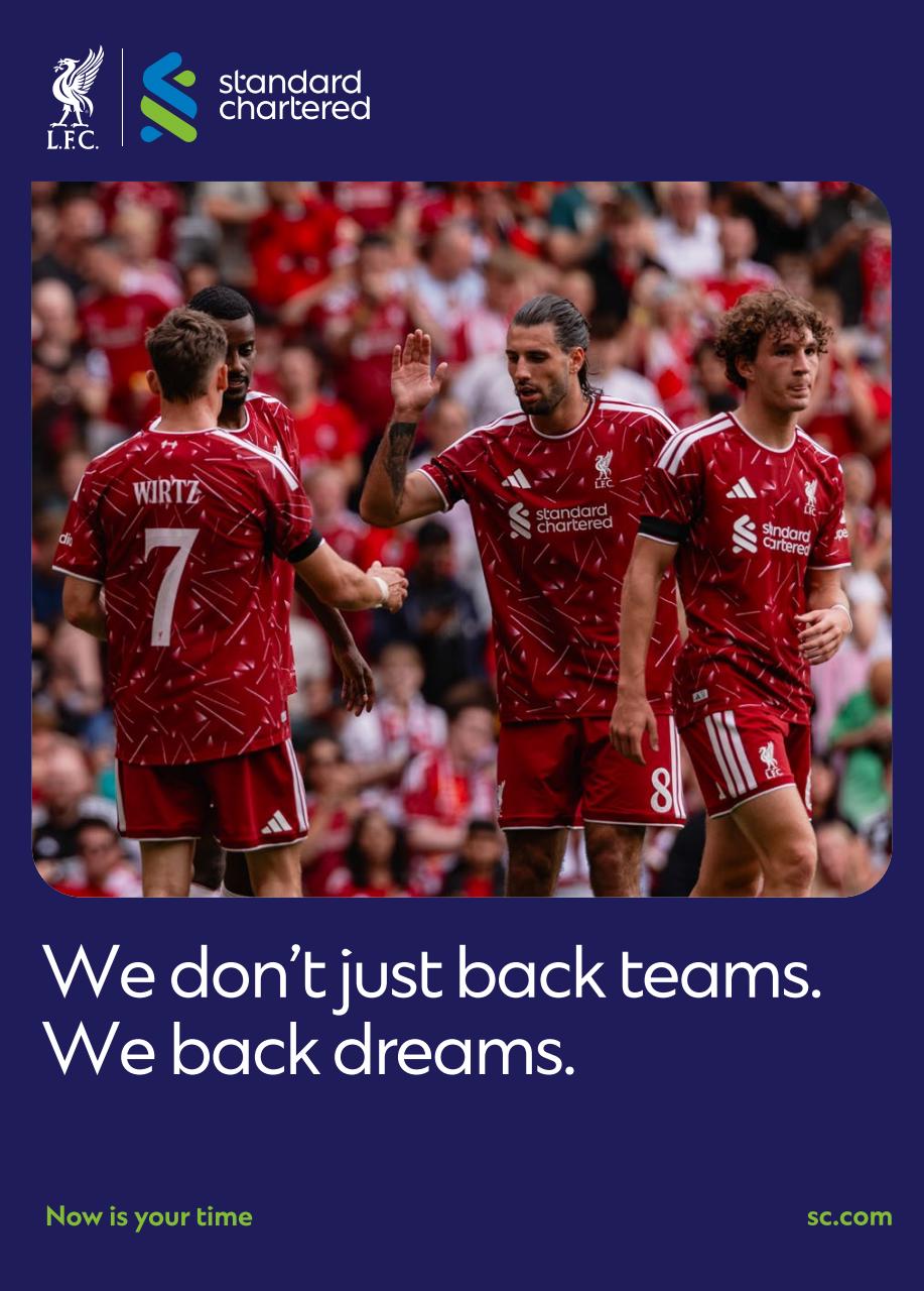 Liverpool FC Programmes Preview Pages