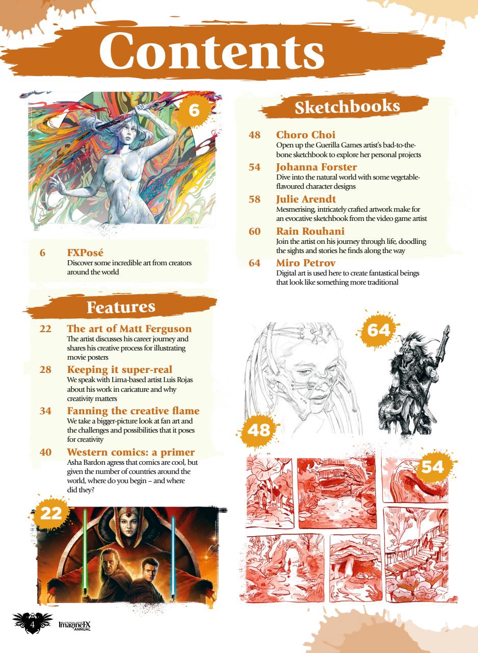 Creative Bookazine Preview Pages