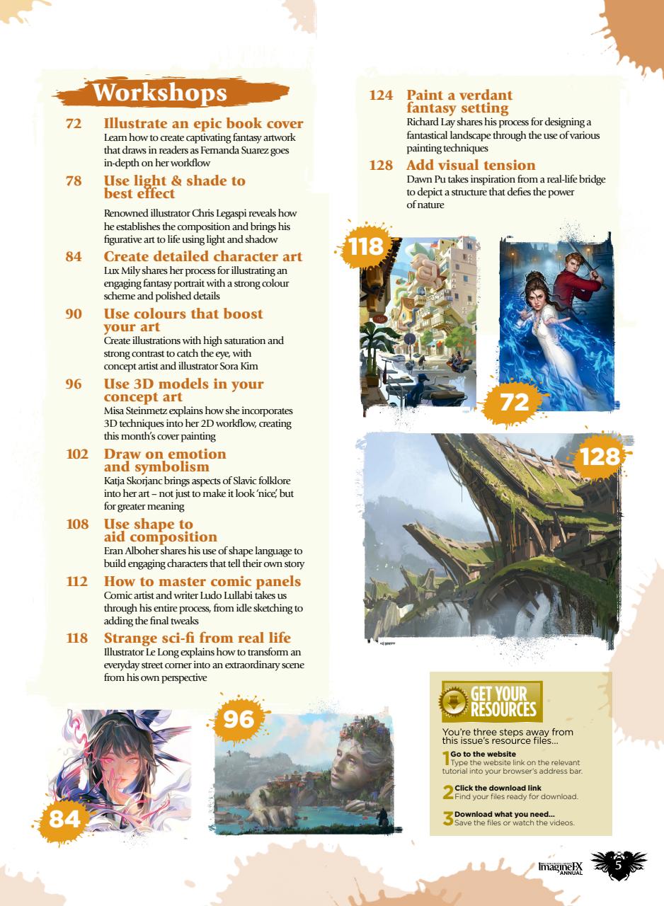 Creative Bookazine Preview Pages