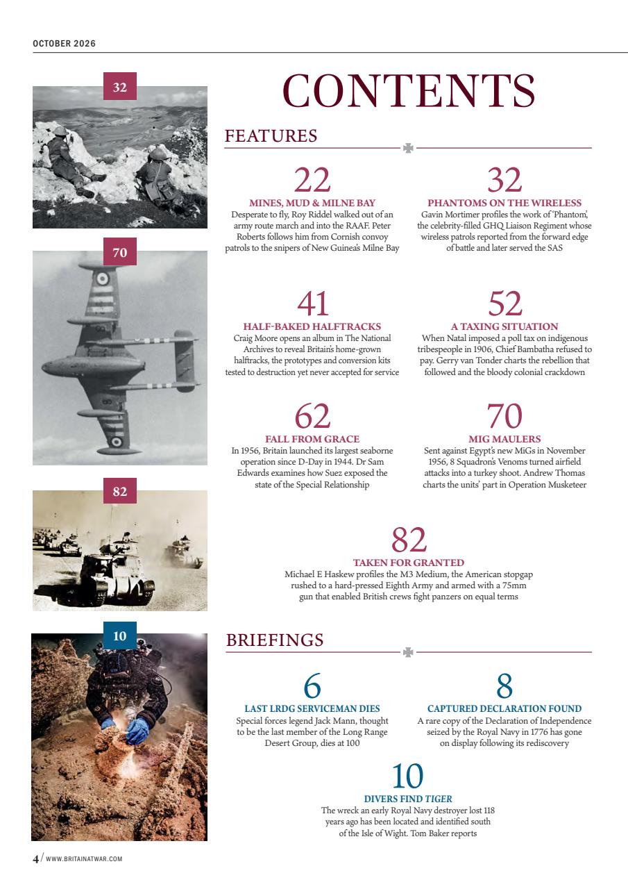 Britain at War Magazine Preview Pages