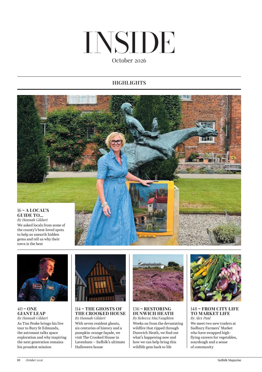 Suffolk Magazine Preview Pages