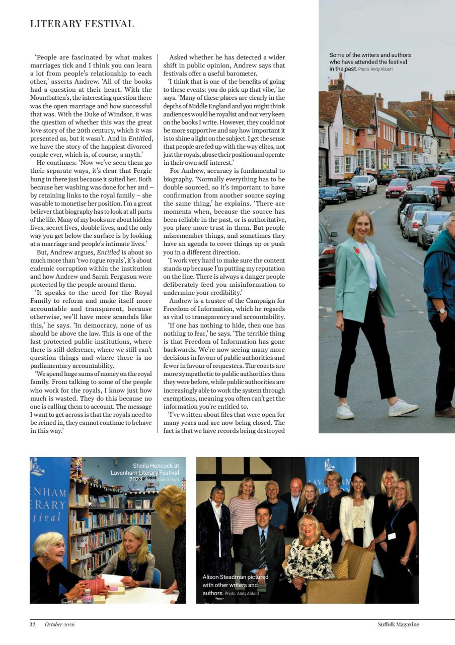 Suffolk Magazine Preview Pages