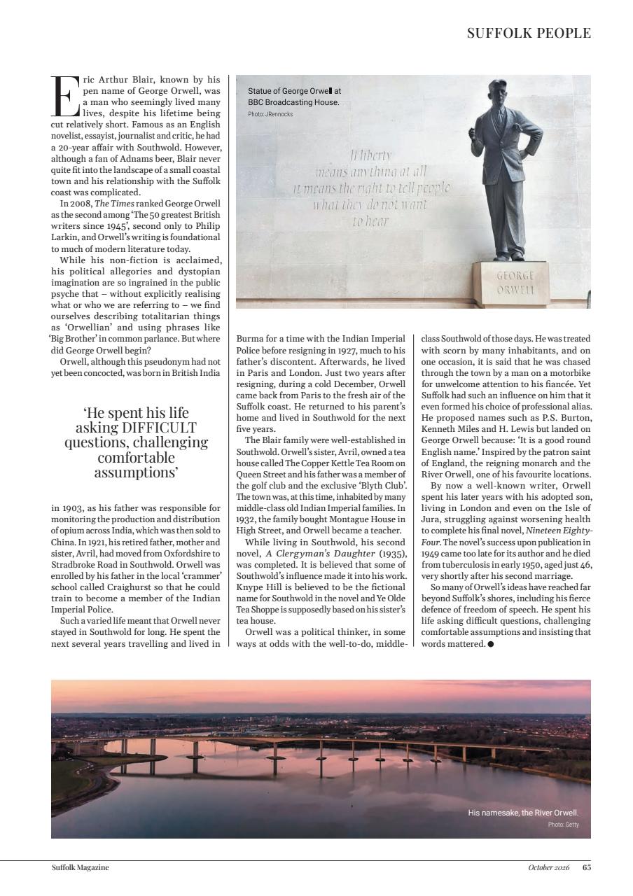 Suffolk Magazine Preview Pages