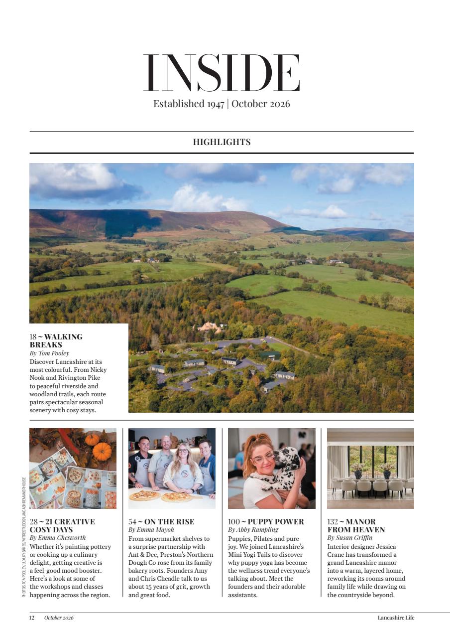 Lancashire Life Preview Pages