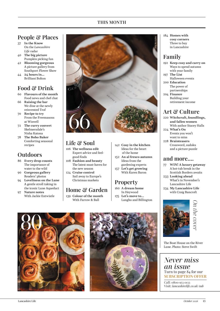 Lancashire Life Preview Pages