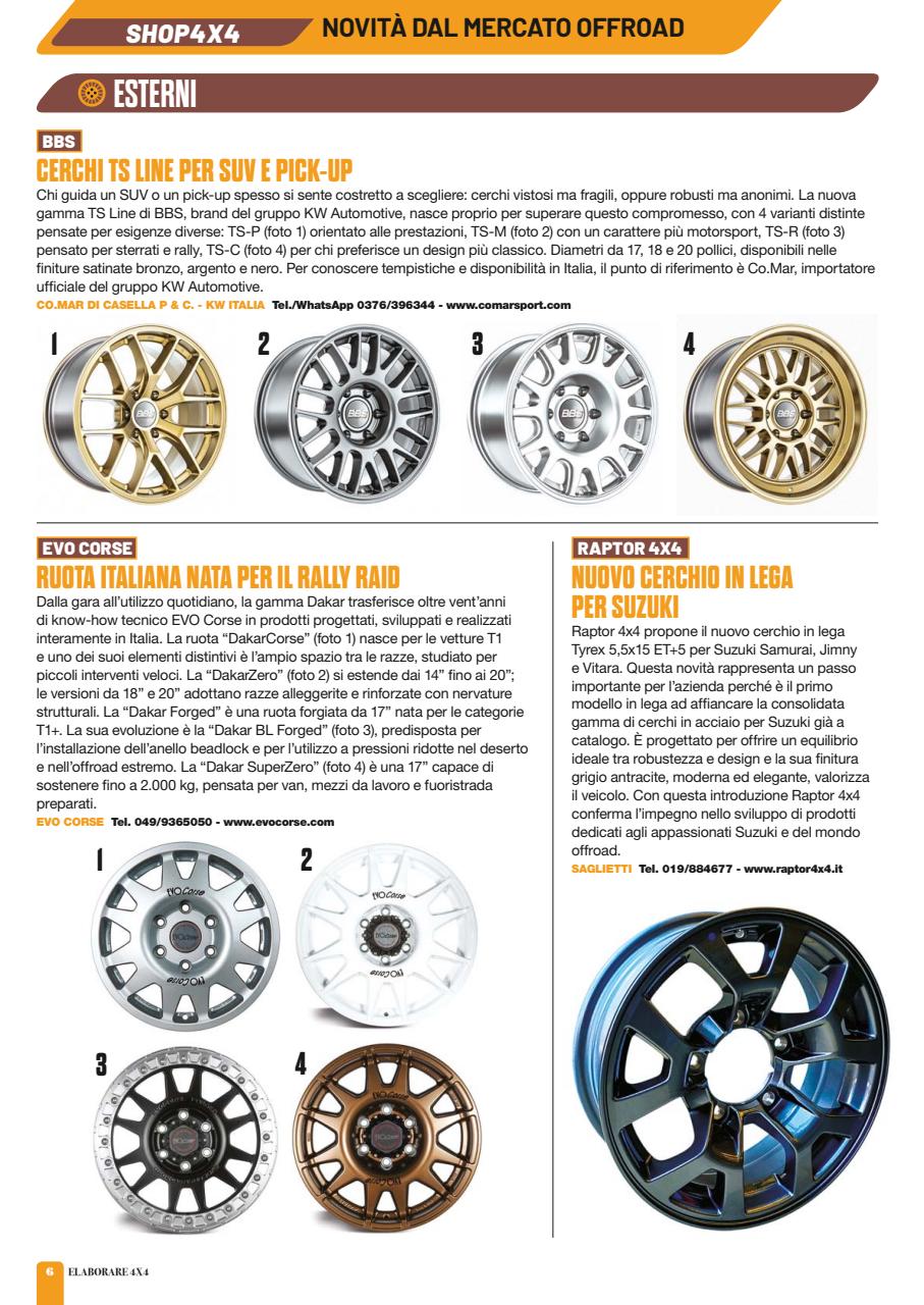 Elaborare 4x4 Preview Pages