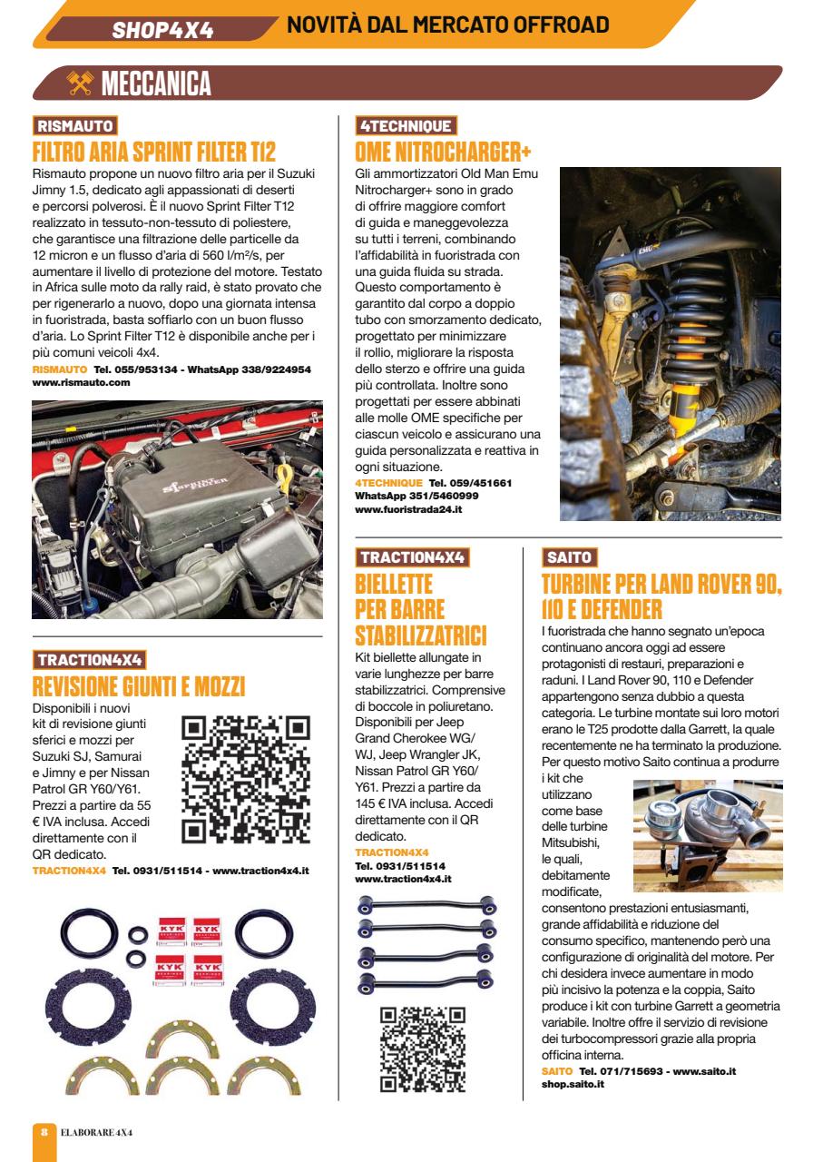 Elaborare 4x4 Preview Pages