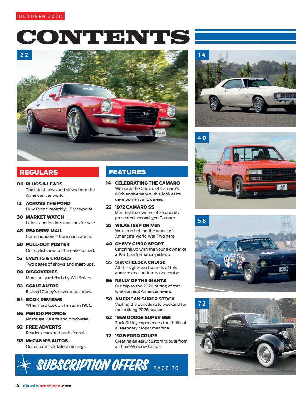 Classic American Magazine Preview Pages