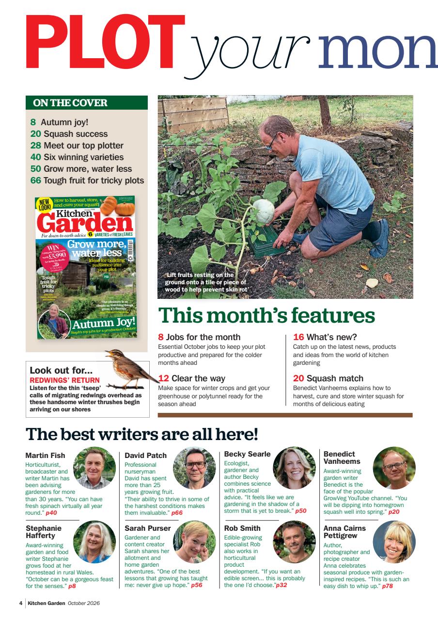 Kitchen Garden Magazine Preview Pages