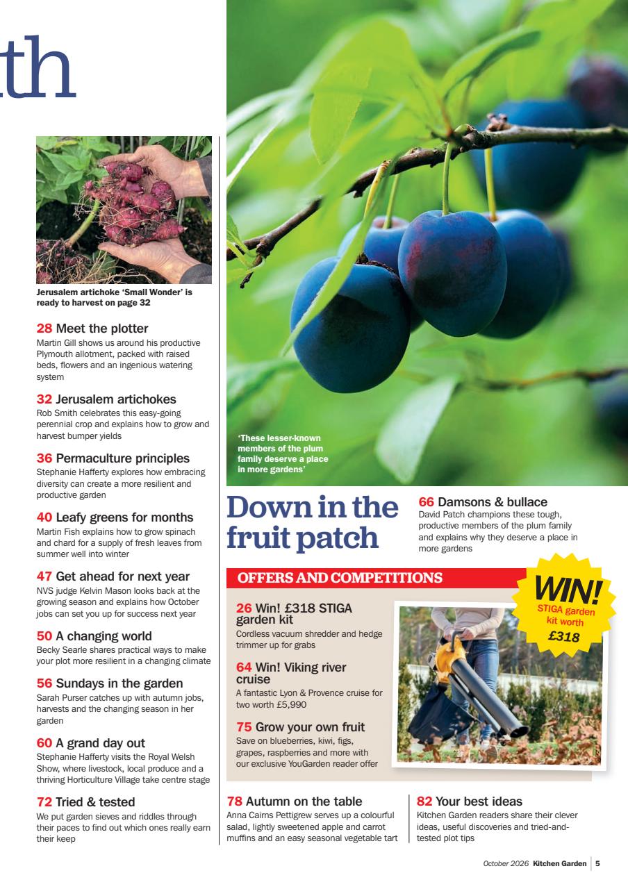 Kitchen Garden Magazine Preview Pages