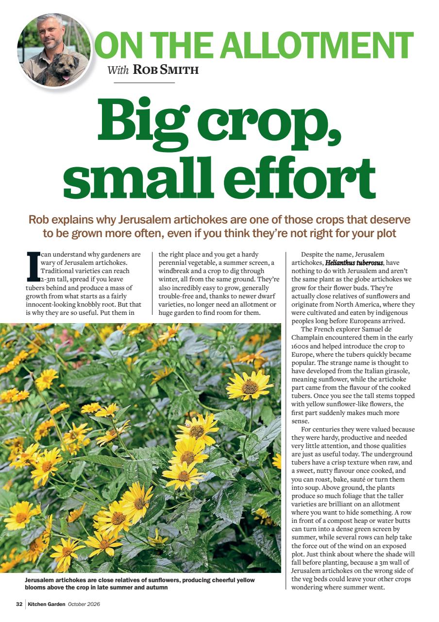 Kitchen Garden Magazine Preview Pages