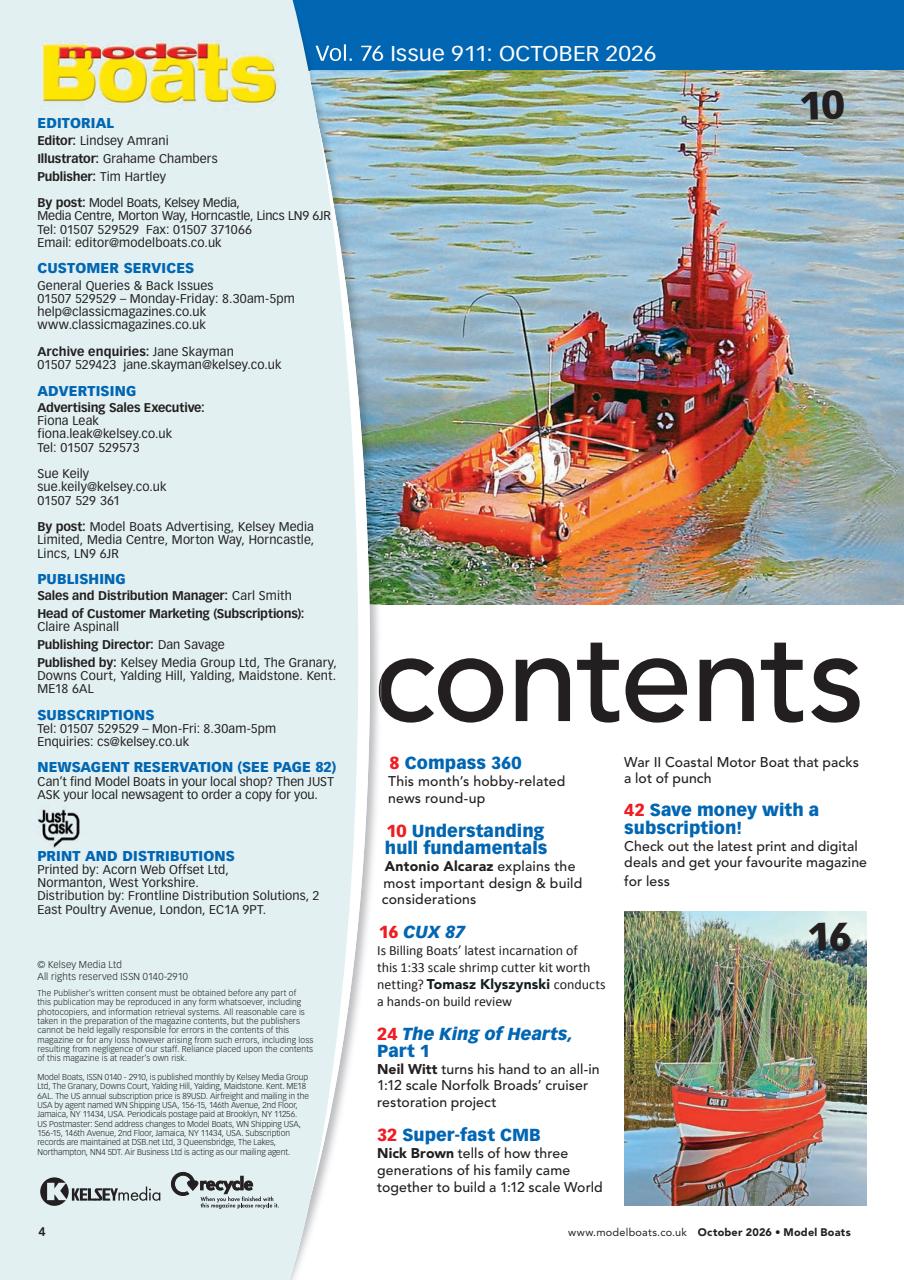 Model Boats Preview Pages