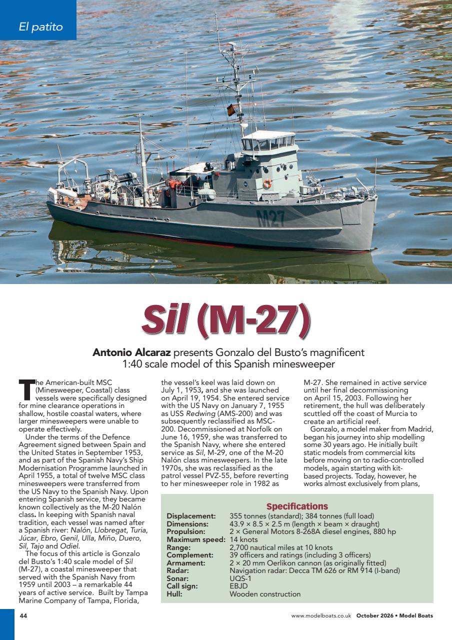 Model Boats Preview Pages