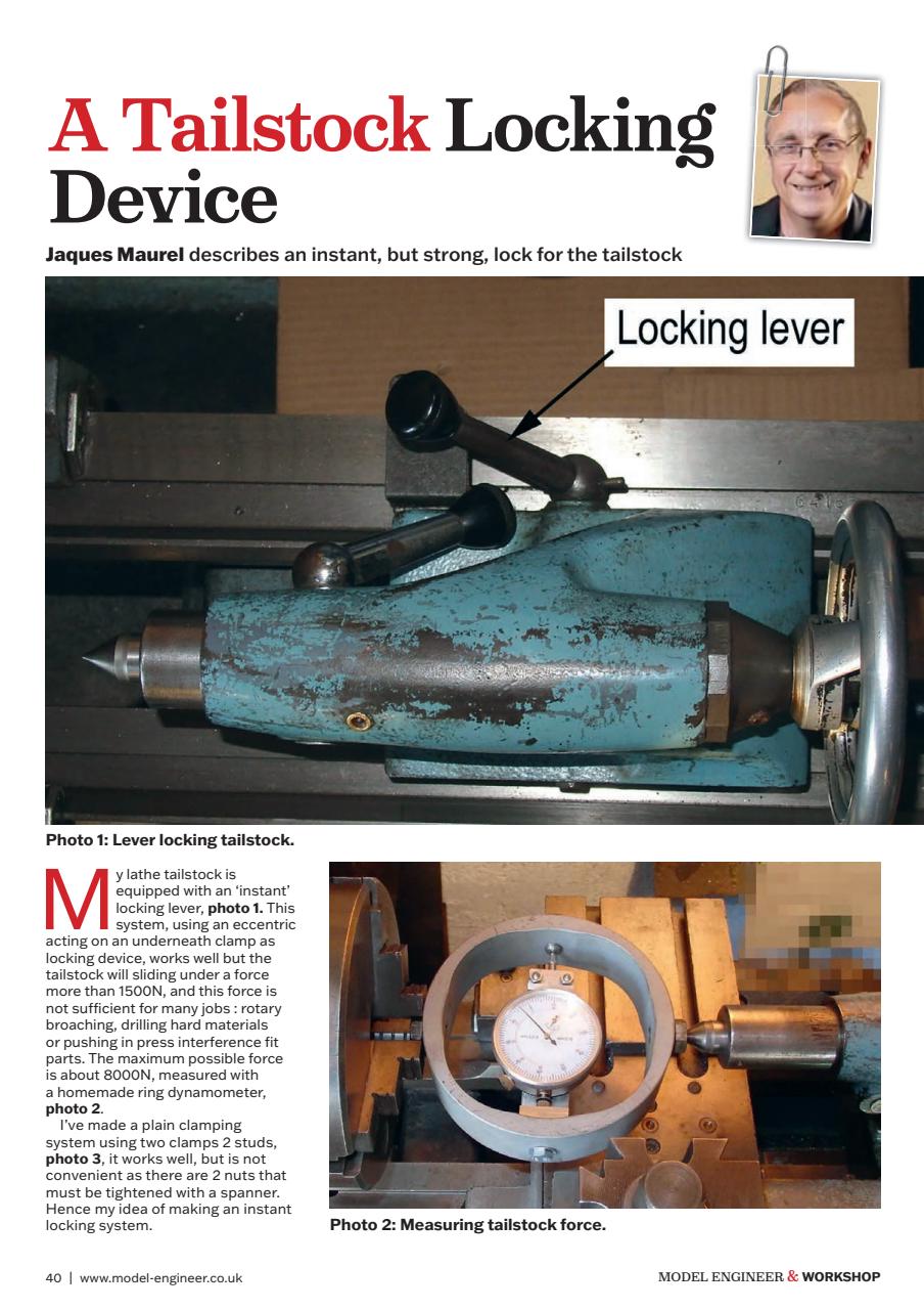 Model Engineer & Workshop Magazine Preview Pages