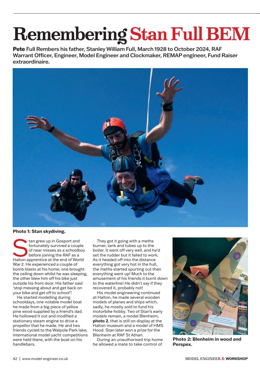 Model Engineer & Workshop Magazine Preview Pages