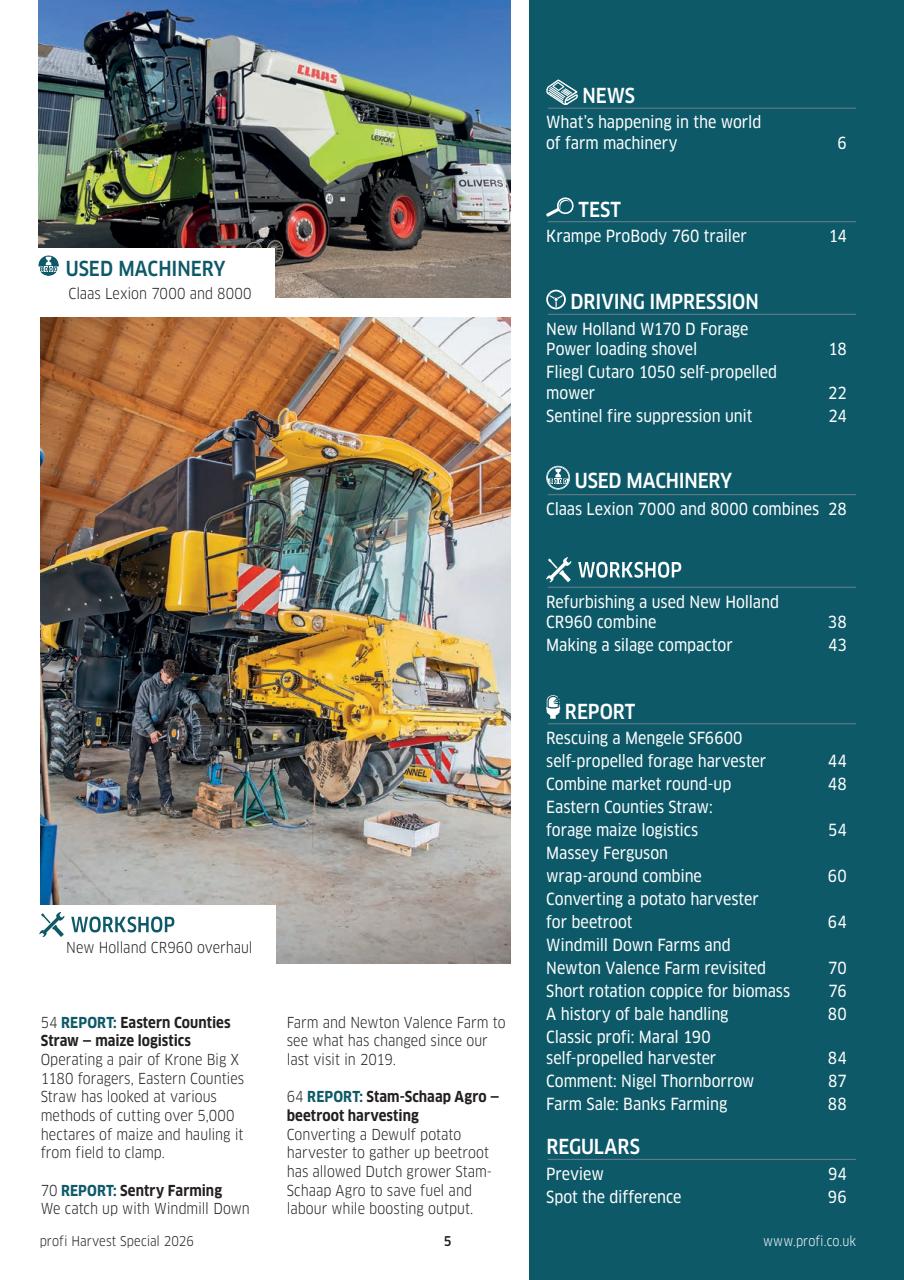 Profi International Preview Pages