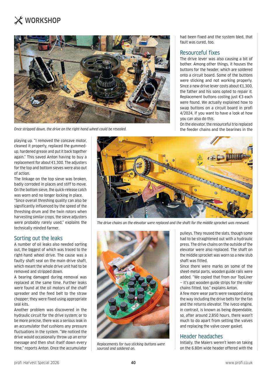 Profi International Preview Pages