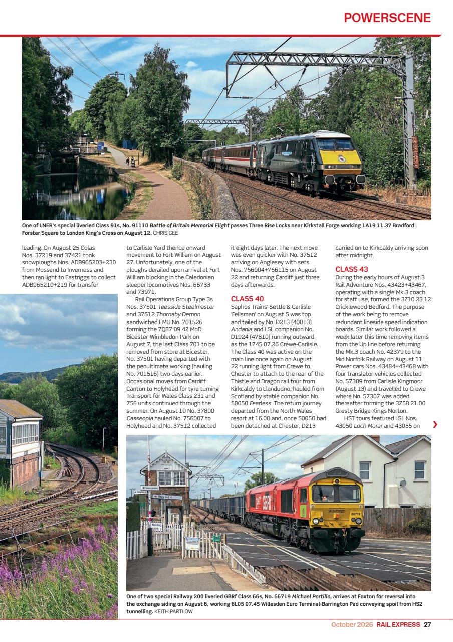 Rail Express Preview Pages